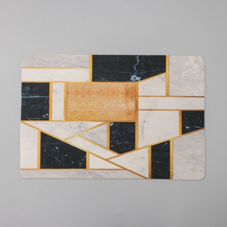 Bathroom mat “Stone Geometry”, 40 × 60 cm-2