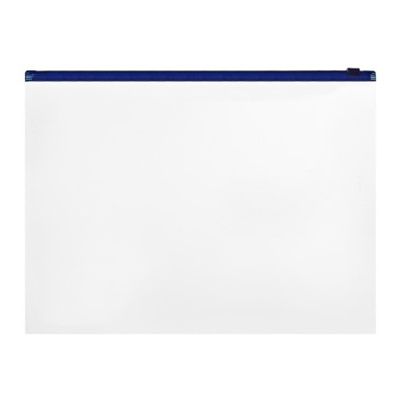 A4 A4 Zip-Molniya folder, 120 μm, Erichkrause Fizzy Clear, with color lightning, up to 100 sheets, mix-3