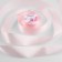 Satin tape, 40 mm × 23 ± 1 m, pastel pink color No. 43
