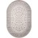 Oval Merinos Valencia Deluxe carpet, size 80x150 cm, color Cream-l.blue