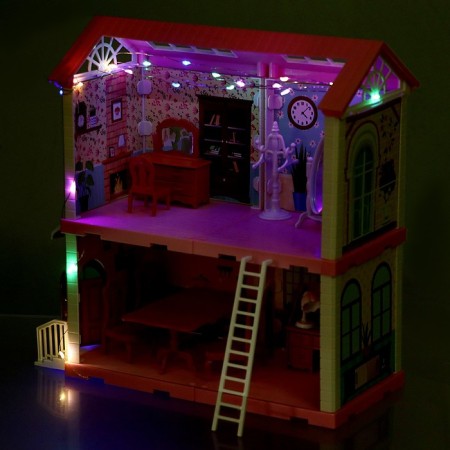 Puppet house "Kroshiki. Cozy house "with furniture-19