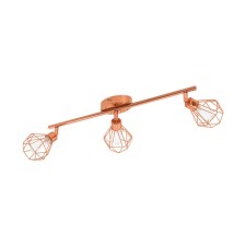 Zapata lamp, 3x2.5W G9, 3000k, 900lm, color copper