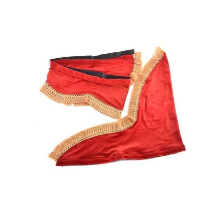Lambraquen windshield with SkyWay curtains, 180cm/60x60cm, red