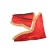 Lambraquen windshield with SkyWay curtains, 180cm/60x60cm, red