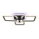 LED ceiling LED with Ambrella Light, Original, Fa531, 4XLED, 105 W, 7875LUM, 3000-6400K, Black Black Color