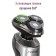 Electric blower Pioneer BS007, 3 W, 3 heads, USB, battery, silver