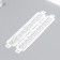 Tencil of border plastic "Pister Flowers" Plastic, 11x32 cm