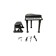 Musical Children's Center-Piano Everflo Maestro, Black Color