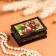 Casket "Flowers", 6 × 9 cm, lacquer miniature
