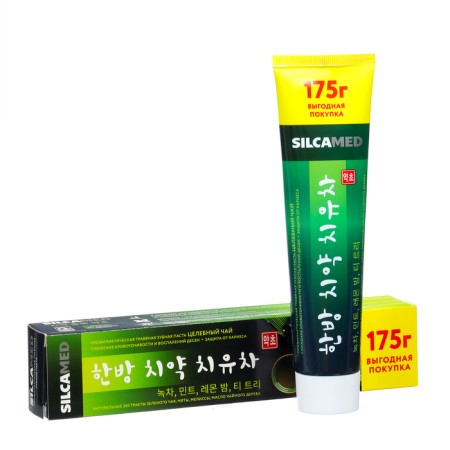 Silcamed toothpaste Healing tea ", preventive, 175 g