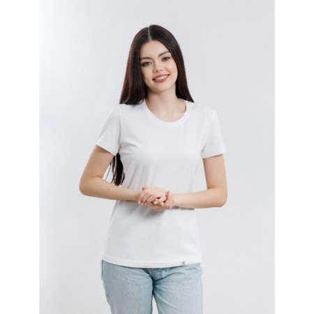 T -shirt female, size 50, white color-1