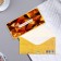 Money envelope "Gratitude!" Glitter, Congrev, geometry 17x8 cm
