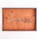 Wooden tray "good morning" with decor 35.3x24.8x4 cm