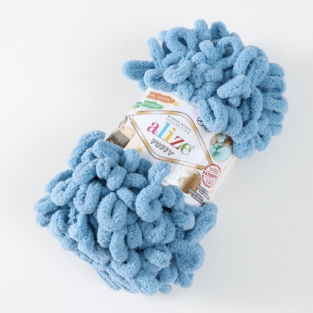 Yarn "Puffy" 100 % micropoliester 9m/100g (280)-1