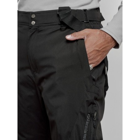 Semi -combinezone ski insulated male winter, size 52, black color-13