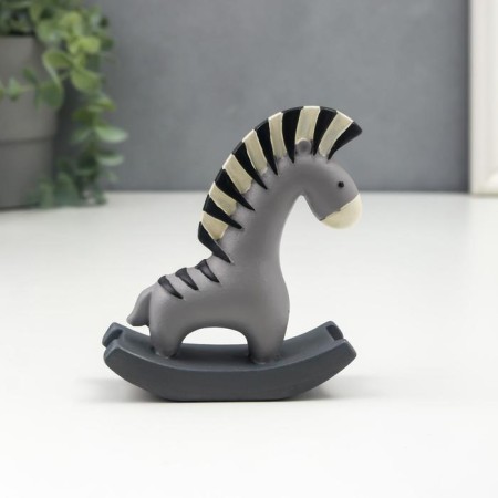 Souvenir Polystone "Honk-rocking" Gray 11x4x10 cm-1