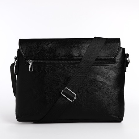 Male bag, black color-3