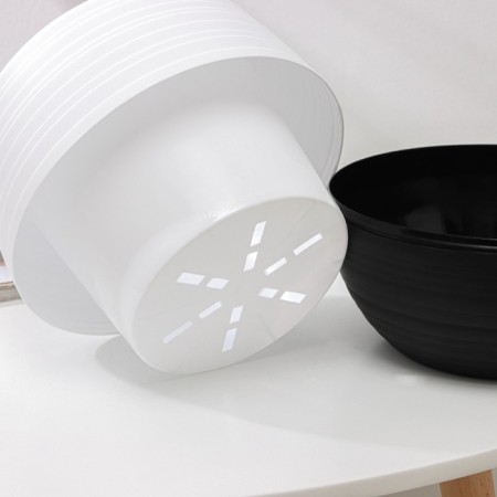 Pot "duet", 2.5 l, black and white color-3