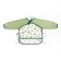 Apron Children's Ethel "Avocado", height 90-105 cm