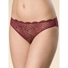 Female cowards, size 44, burgundy color
