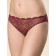 Female cowards, size 44, burgundy color