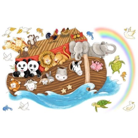 Stickers for decor Roommates "Noah's Ark"