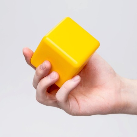 Set of colored cubes, 16 pieces 6 × 6 cm-9