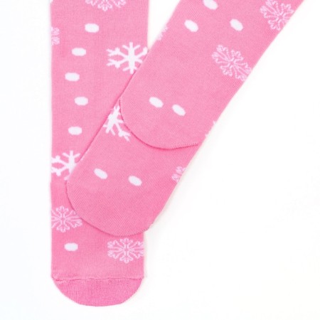 Pantyhose children's kaftan "bunny" 104-110 cm, pink-3