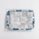 Basket for storage with handles of the share "sand", 23.5 × 17 × 12 cm, blue color