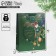 Laminated vertical “Malachite” laminate, l 31 x 40 x 11.5 cm, new year