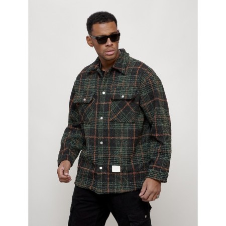 Male windbreaker, size 56, green color-5