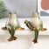 Souvenir Ceramics "Frog" set 2 pieces 14x10x11.5 cm