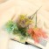 Bouquet "Meadow" two -tone 15 cm, mix