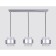 Slotnik Light with a change of lamp Ambrella Light, TraDitional, TR3651, 3HE27, Color Chrome