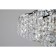 Chandelier Charm 6x60W E27, chrome 39x39x16 cm
