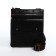 Male bag on lightning, terra dever, long belt, black color