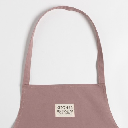 Apron Ethel Kitchen 60x70 cm, col. Lilac, 100% HL, sarzha 220 g/m2-2