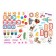 Stickers Teaching "Study the letters", 12 p.
