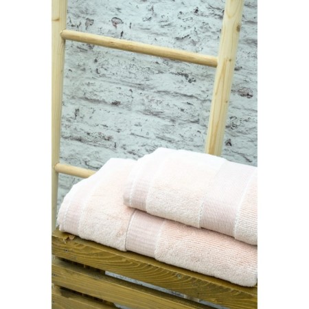 Arya Home Gloss towel, 450 g, size 50x90 cm, pink color-2