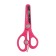 Children's Chancellery scissors 13.5 cm BrunovisConti Ergocut, return mechanism, safe blades, pink