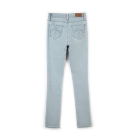 Direct jeans with high landing Conte Elegant, size S, color of blue-3