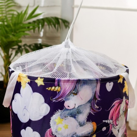 Basket for toys "Unicorns" 35 × 35 × 45 cm-2