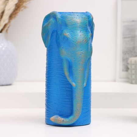 Figure "Elephant Hathi" Blue, 20cm-3
