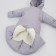 Combiason-transformer children's kinderlitto "Velvet", height 68-80 cm, lilac color