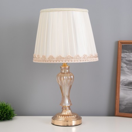 Gabric table "Azart" 1x60W E27 gold 26x26x43 cm