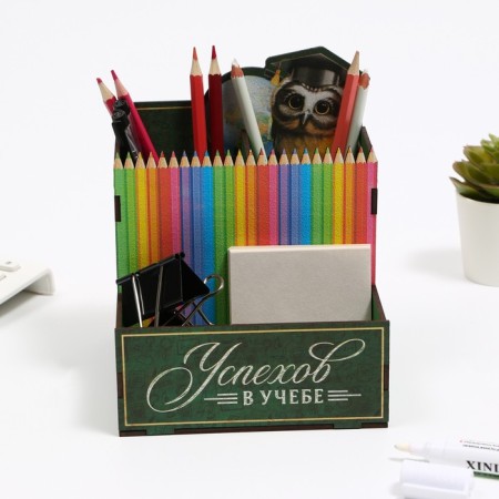 Organizer for the Office "Success in Study", 14.5 x 12.7 x 14 cm-2