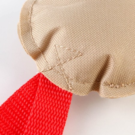 Round toy with 1 handle, canvas, 10 x 22 cm-4
