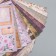 Scrapbooking paper 15x15 cm "Vintage", bilateral, 12 sheets, 12 designs, 180 g/m2