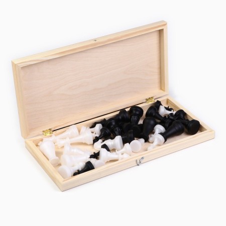 Chess Grandmaster, tournament 43 x 43 cm, plastic figures, king 10.5 cm, pawn 5 cm-1