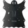 Kromax Casper-200 Black 15 "-40" Max.30kg, wall-mounted capacidized Kromax Casper 100471